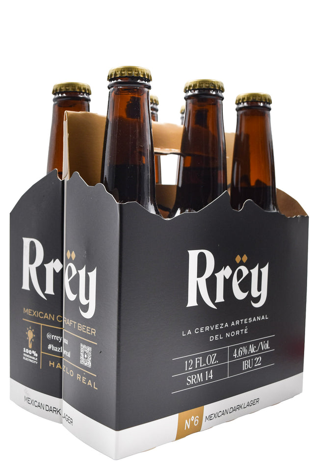 Bottle of Cerveza Rrey Dark Lager 6pk (12oz)-Beer-Flatiron SF