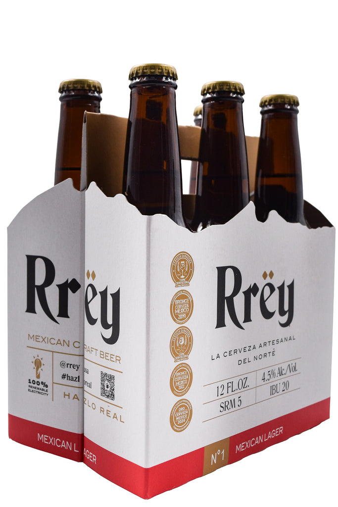 Bottle of Cerveza Rrey Lager 6pk (12oz)-Beer-Flatiron SF