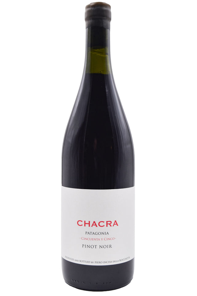 Bottle of Chacra Pinot Noir Cincuenta y Cinco 2024-Red Wine-Flatiron SF