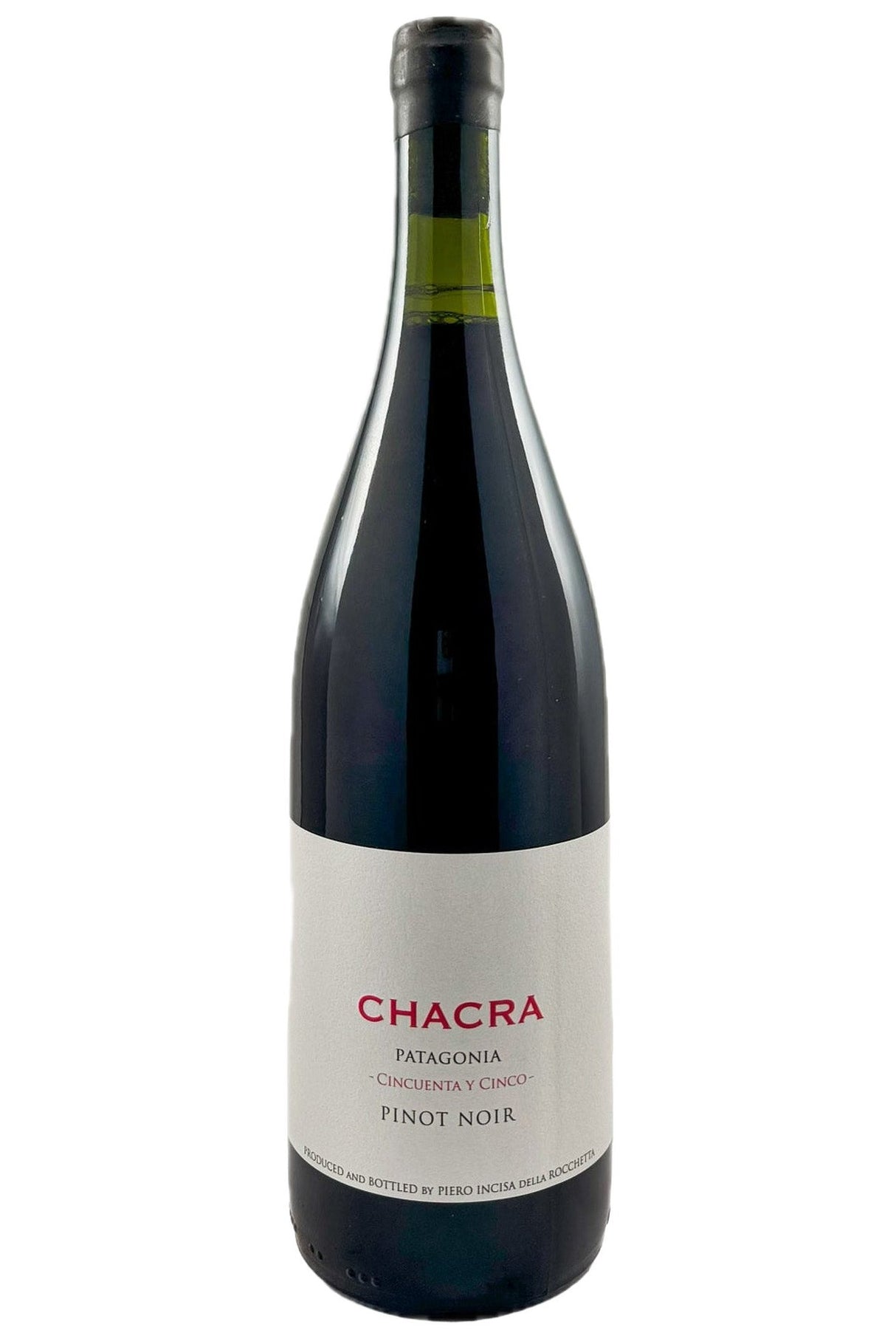 Bottle of Chacra Rio Negro Pinot Noir Cincuenta y Cinco 2024-Red Wine-Flatiron SF