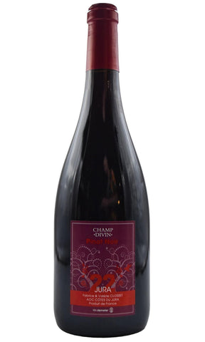 Bottle of Champ Divin Cotes du Jura Pinot Noir 2022-Red Wine-Flatiron SF
