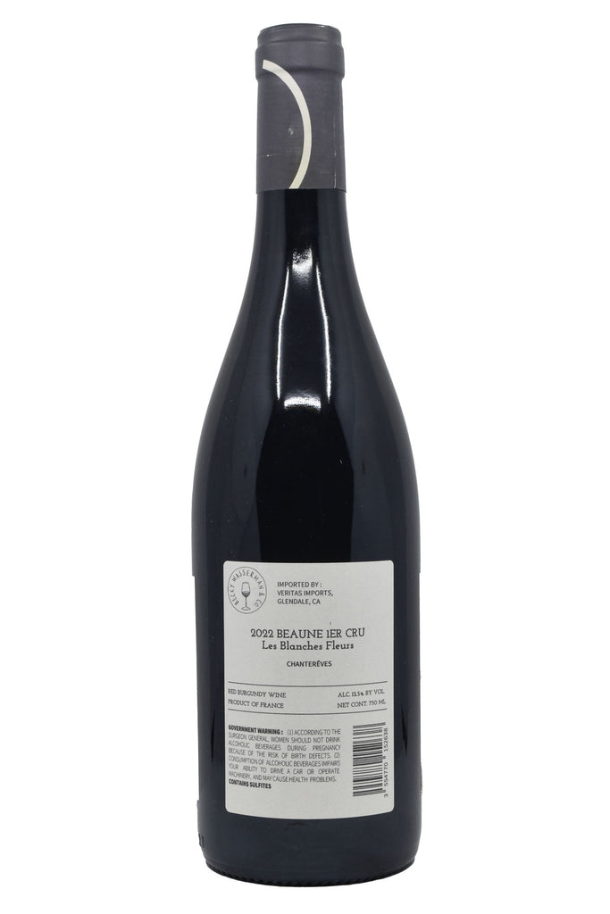 Bottle of Chantereves Beaune 1er Cru Les Blanches Fleurs 2022-Red Wine-Flatiron SF