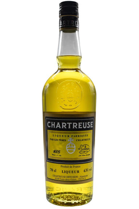 Bottle of Chartreuse Yellow (700ml) (One bottle limit per customer)-Spirits-Flatiron SF