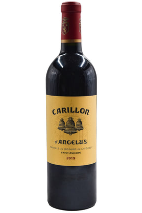 Bottle of Chateau Angelus Saint-Emilion Le Carillon de l'Angelus 2019-Red Wine-Flatiron SF