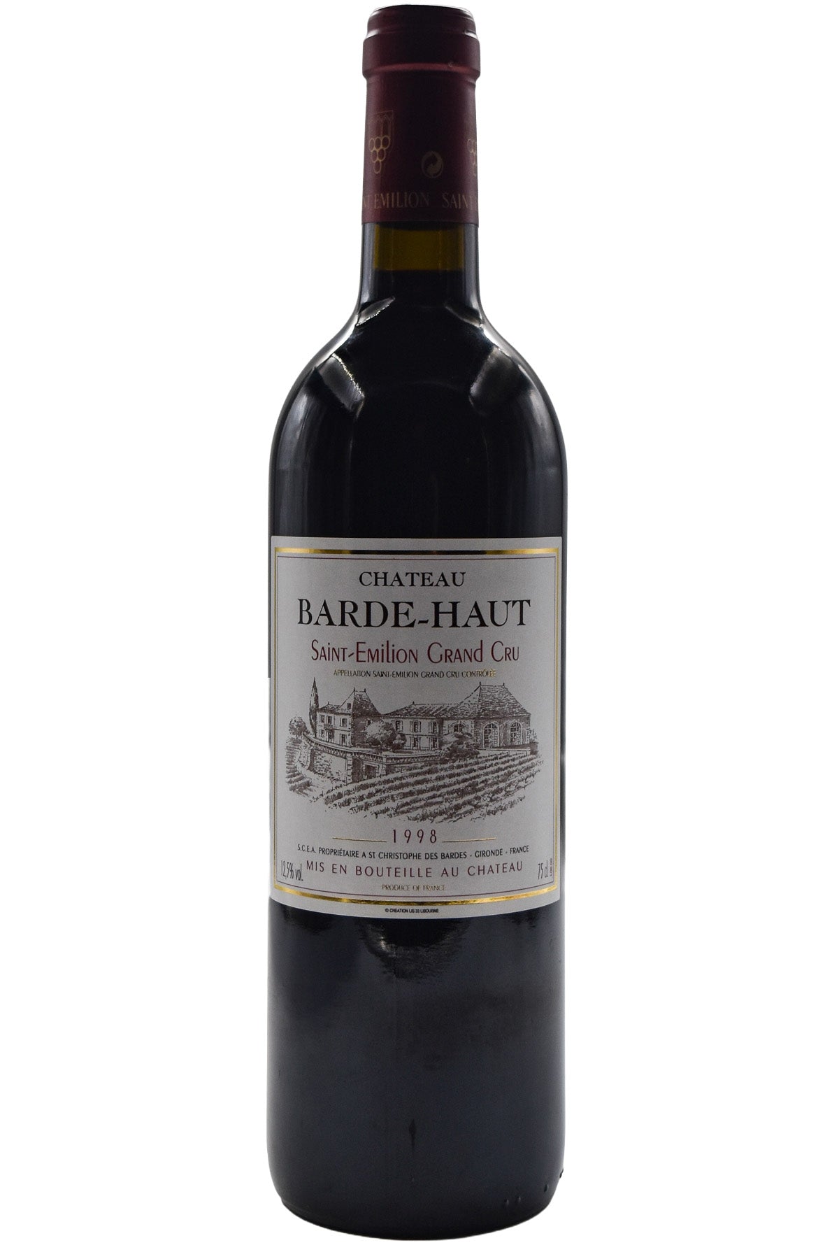 Chateau Barde-Haut Saint-Emilion Grand Cru 1998 – Flatiron SF