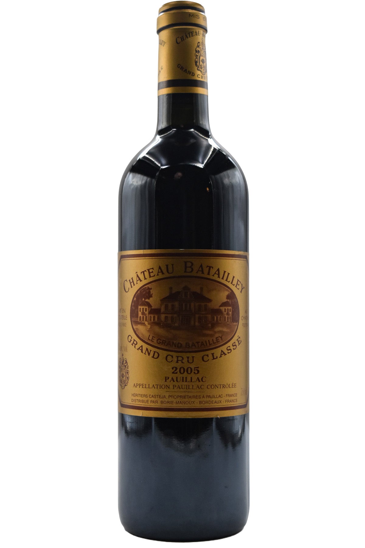 Bottle of Chateau Batailley Pauillac 2005-Red Wine-Flatiron SF