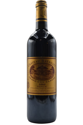 Bottle of Chateau Batailley Pauillac 2005-Red Wine-Flatiron SF