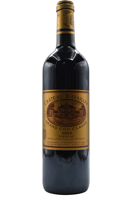 Bottle of Chateau Batailley Pauillac 2005-Red Wine-Flatiron SF