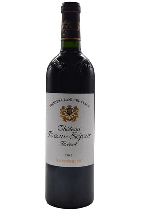Bottle of Chateau Beau-Sejour Becot Saint-Emilion Grand Cru 2005-Red Wine-Flatiron SF