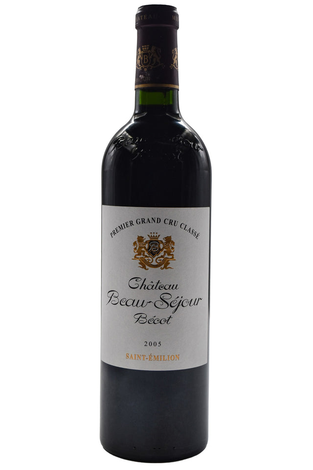 Bottle of Chateau Beau-Sejour Becot Saint-Emilion Grand Cru 2005-Red Wine-Flatiron SF