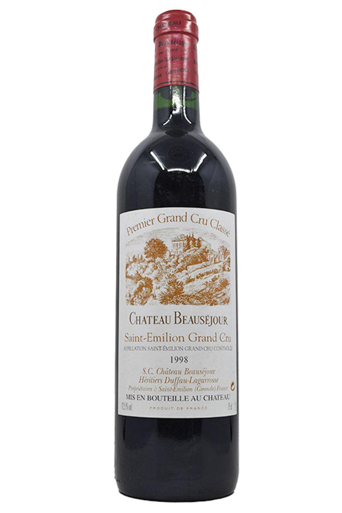 Bottle of Chateau Beausejour (Duffau Lagarrosse) Saint Emilion 1998-Red Wine-Flatiron SF
