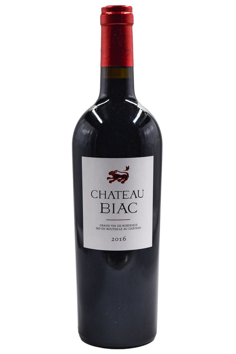 Bottle of Chateau Biac Cadillac Cotes de Bordeaux 2016-Red Wine-Flatiron SF