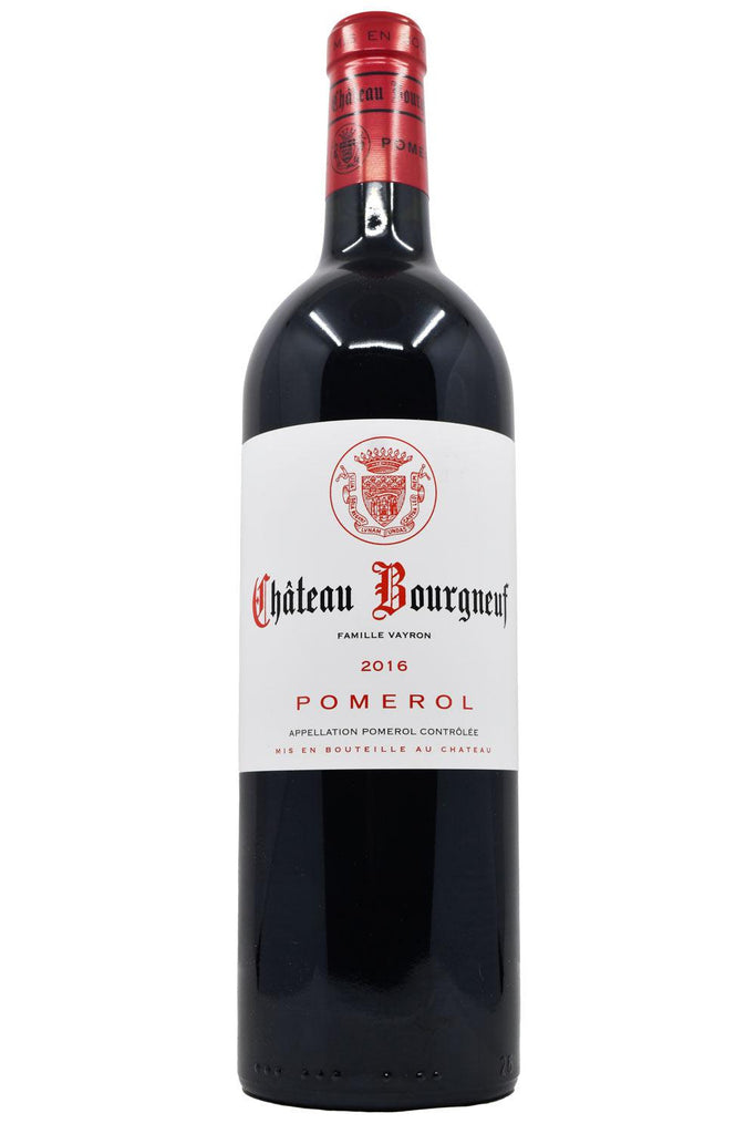 Bottle of Chateau Bourgneuf Pomerol 2016-Red Wine-Flatiron SF