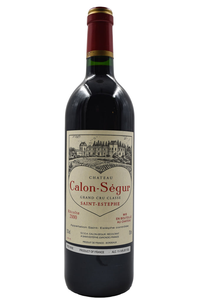 Bottle of Chateau Calon-Segur Saint-Estephe 2000-Red Wine-Flatiron SF