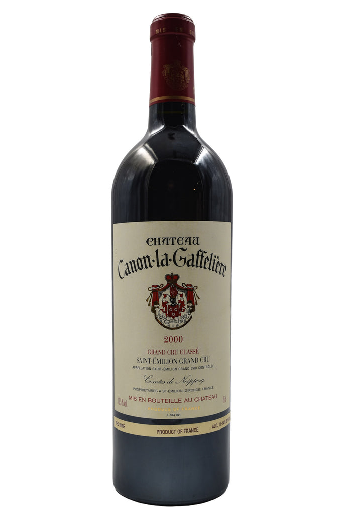 Bottle of Chateau Canon La Gaffeliere Saint Emilion Grand Cru 2000-Red Wine-Flatiron SF