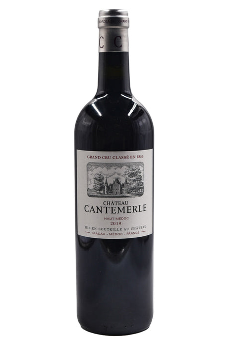 Bottle of Chateau Cantemerle Haut-Medoc 2019-Red Wine-Flatiron SF