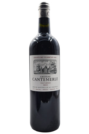 Bottle of Chateau Cantemerle Haut-Medoc 2022-Red Wine-Flatiron SF