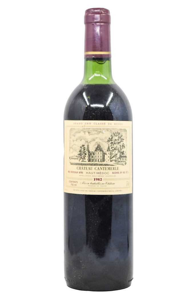 Bottle of Chateau Cantemerle Haut-Medoc Grand Cru Classe (High Shoulder) 1982-Red Wine-Flatiron SF