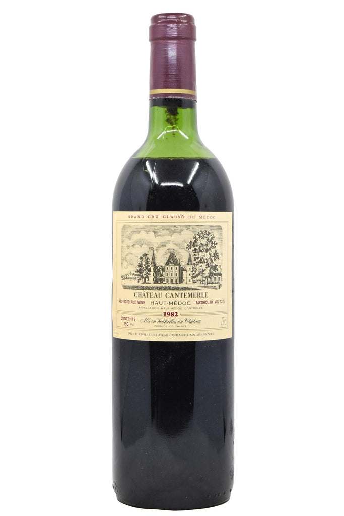 Bottle of Chateau Cantemerle Haut-Medoc Grand Cru Classe (Mid Shoulder) 1982-Red Wine-Flatiron SF