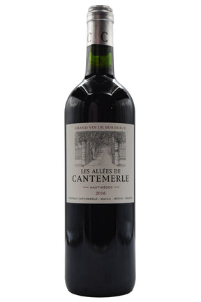 Bottle of Chateau Cantemerle Haut-Medoc Les Allees de Cantemerle 2016-Red Wine-Flatiron SF