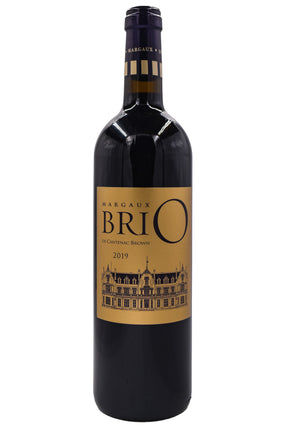 Bottle of Chateau Cantenac Brown BriO de Cantenac Brown Margaux 2019-Red Wine-Flatiron SF