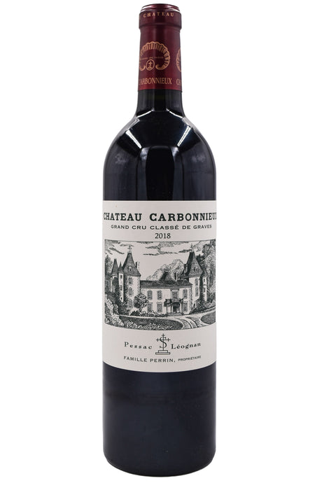 Bottle of Chateau Carbonnieux Pessac-Leognan Rouge 2018-Red Wine-Flatiron SF