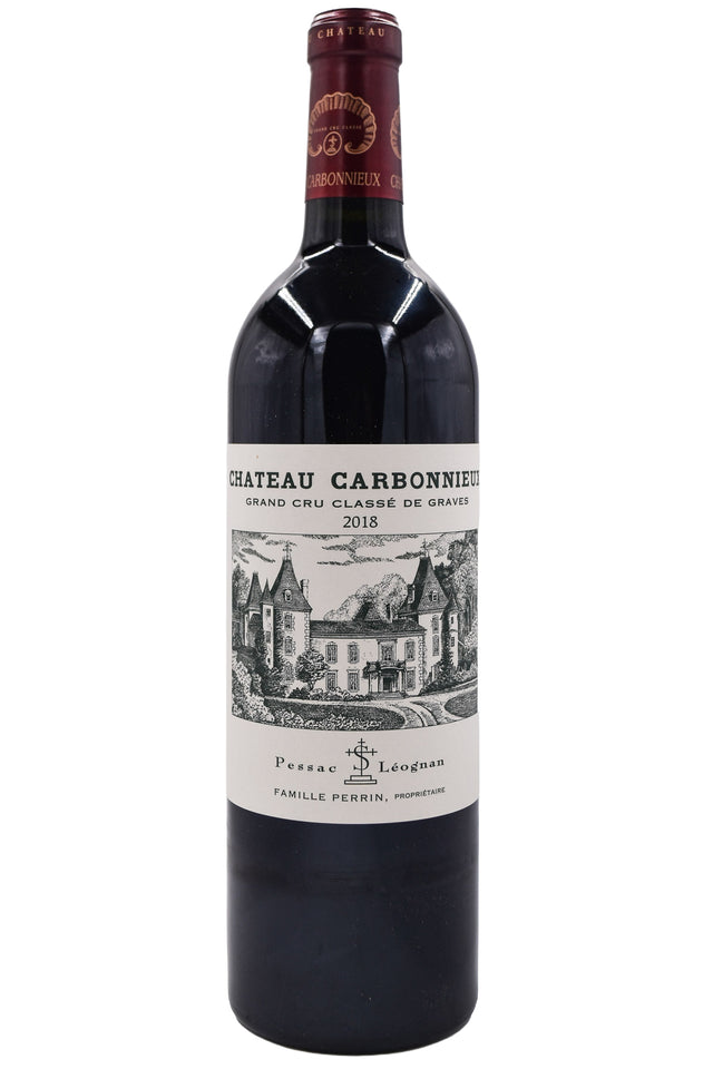 Bottle of Chateau Carbonnieux Pessac-Leognan Rouge 2018-Red Wine-Flatiron SF