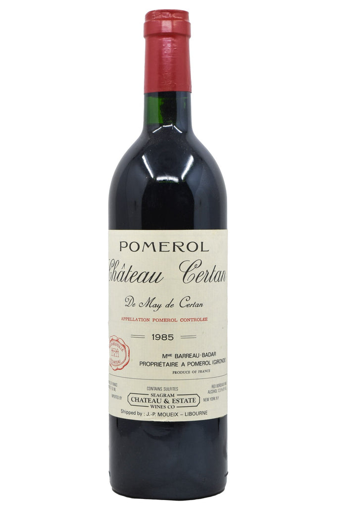 Bottle of Chateau Certan de May Pomerol 1985-Red Wine-Flatiron SF