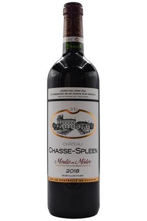 Bottle of Chateau Chasse-Spleen Moulis en Medoc 2018-Red Wine-Flatiron SF