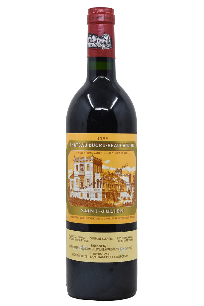 Bottle of Chateau Ducru-Beaucaillou Saint-Julien 1985-Red Wine-Flatiron SF