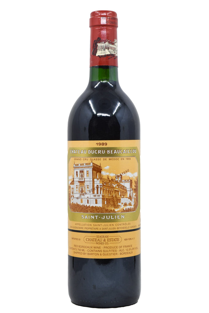 Bottle of Chateau Ducru-Beaucaillou Saint-Julien 1989-Red Wine-Flatiron SF