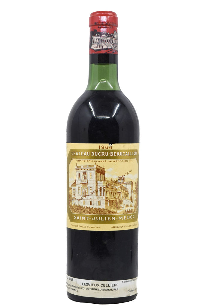 Bottle of Chateau Ducru-Beaucaillou Saint-Julien (Base Neck) 1966-Red Wine-Flatiron SF