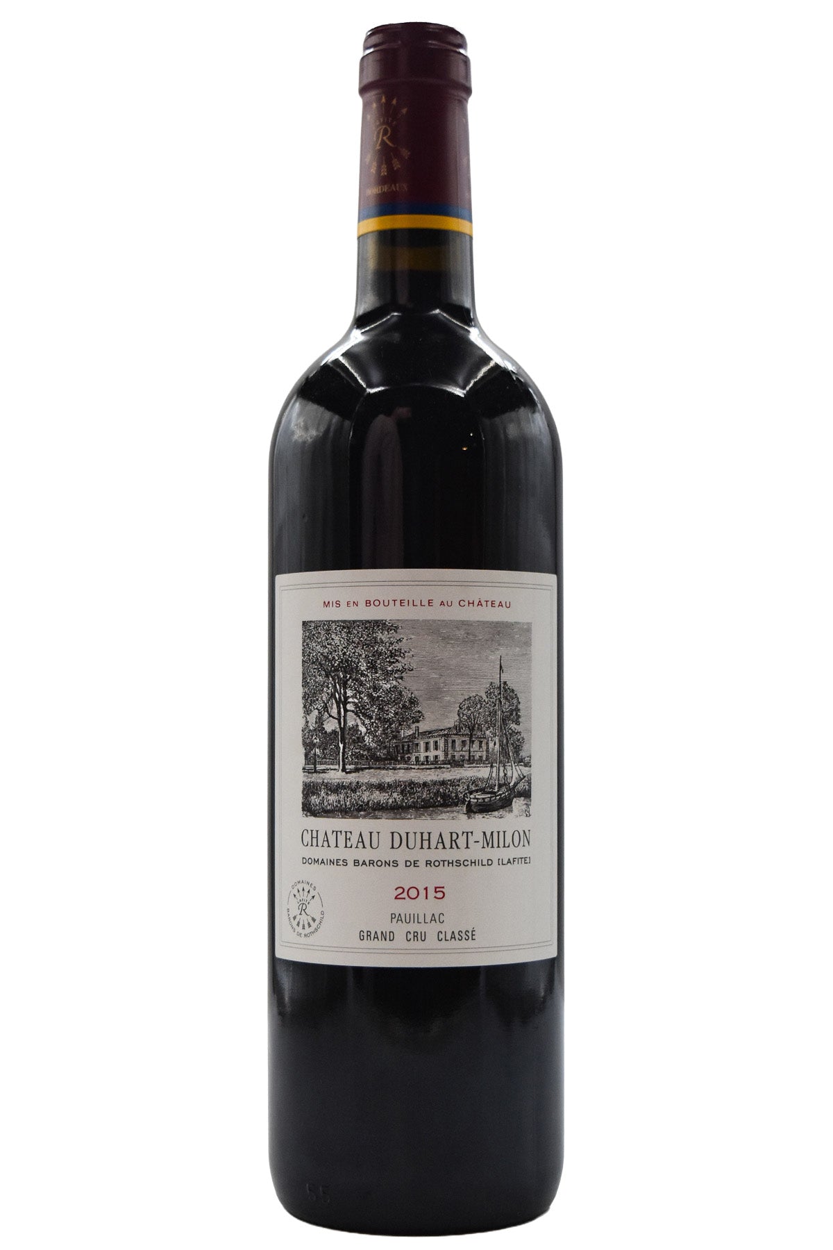 Bottle of Chateau Duhart-Milon Pauillac 2015-Red Wine-Flatiron SF