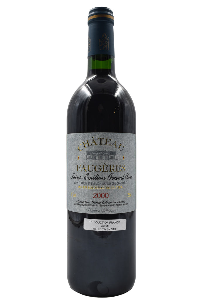 Bottle of Chateau Faugeres Saint Emilion Grand Cru 2000-Red Wine-Flatiron SF