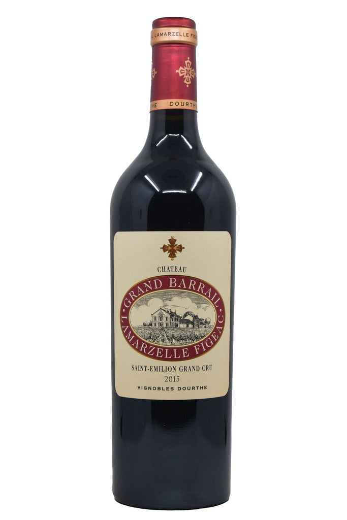 Bottle of Chateau Grand Barrail Lamarzelle Figeac Saint Emilion 2015-White Wine-Flatiron SF