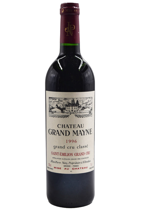 Bottle of Chateau Grand Mayne Saint-Emilion Grand Cru 1996-Red Wine-Flatiron SF
