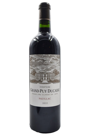 Bottle of Chateau Grand-Puy Ducasse Pauillac 2022-Red Wine-Flatiron SF