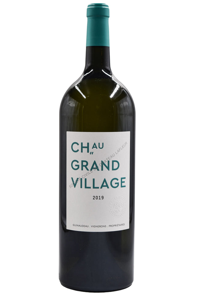 Bottle of Chateau Grand Village (Lafleur) Bordeaux Blanc 2019 (1.5L)-White Wine-Flatiron SF