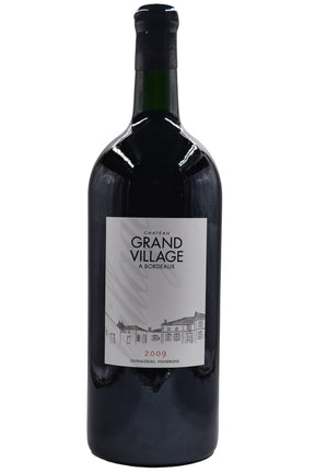 Bottle of Chateau Grand Village (Lafleur) Bordeaux Superieur Rouge 2009 (3L)-Red Wine-Flatiron SF