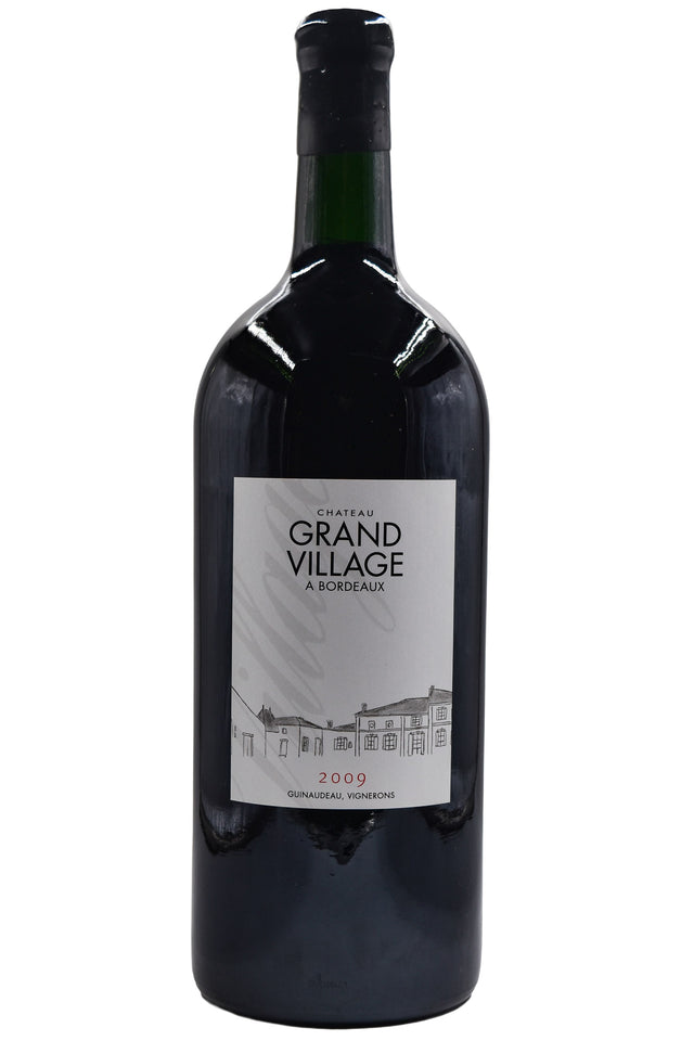 Bottle of Chateau Grand Village (Lafleur) Bordeaux Superieur Rouge 2009 (3L)-Red Wine-Flatiron SF