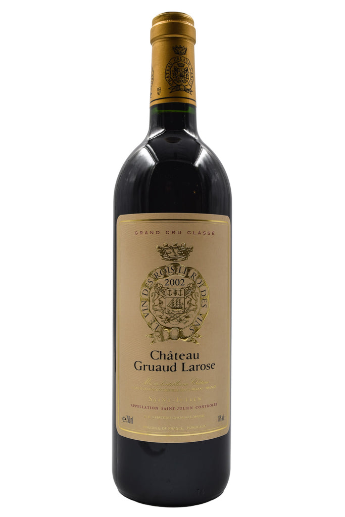 Bottle of Chateau Gruaud Larose Saint-Julien 2002-Red Wine-Flatiron SF