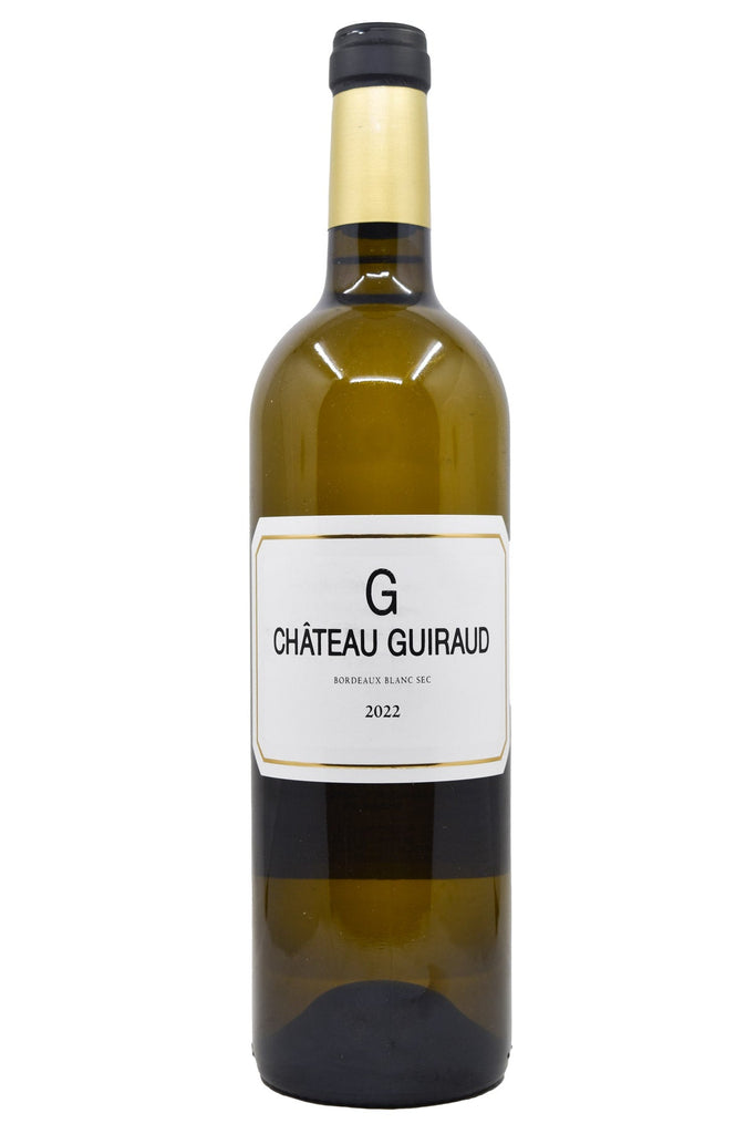 Bottle of Chateau Guiraud "G" Blanc Sec 2022-White Wine-Flatiron SF