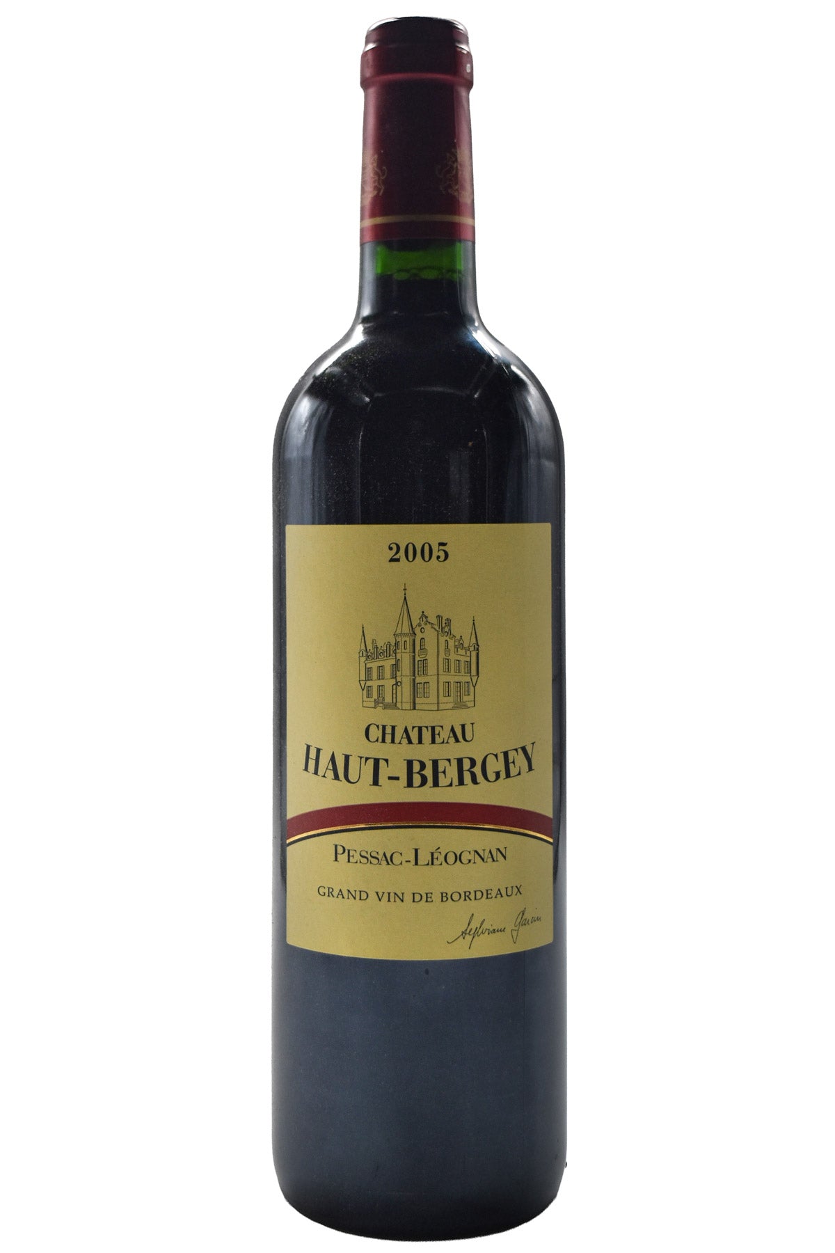 Bottle of Chateau Haut-Bergey Pessac-Leognan 2005-Red Wine-Flatiron SF