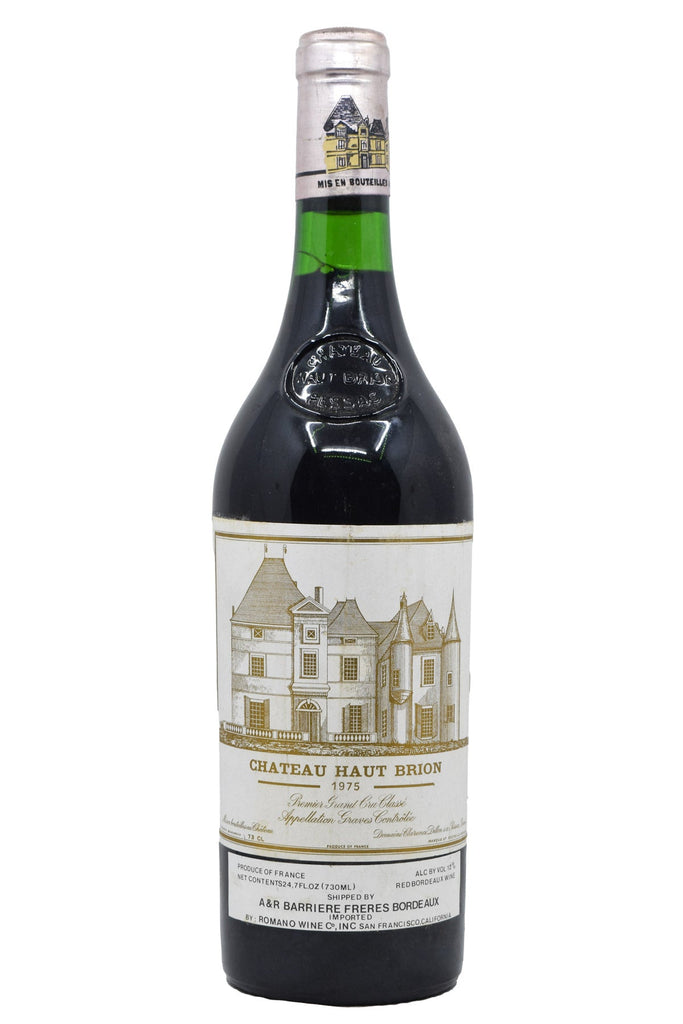 Bottle of Chateau Haut-Brion Pessac-Leognan 1975-Red Wine-Flatiron SF