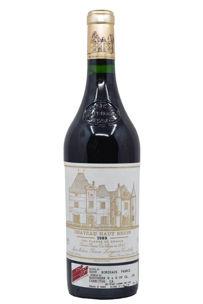 Bottle of Chateau Haut-Brion Pessac-Leognan 1989-Red Wine-Flatiron SF