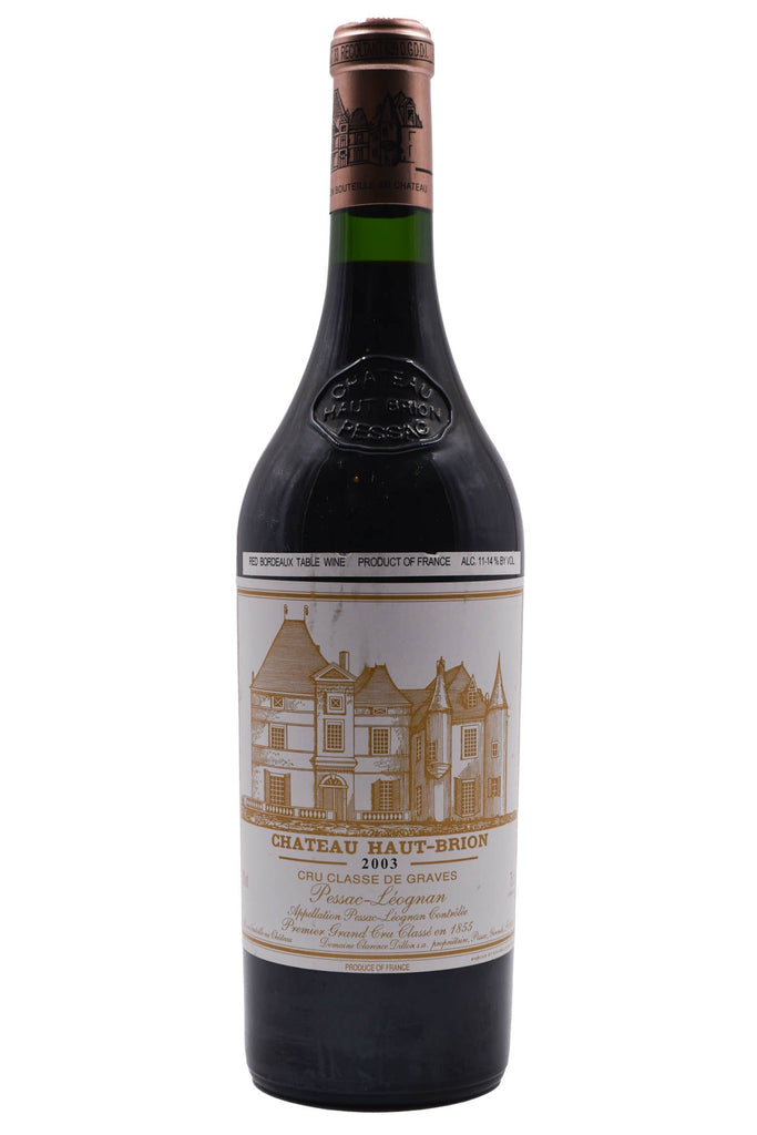 Bottle of Chateau Haut-Brion Pessac-Leognan 2003-Red Wine-Flatiron SF