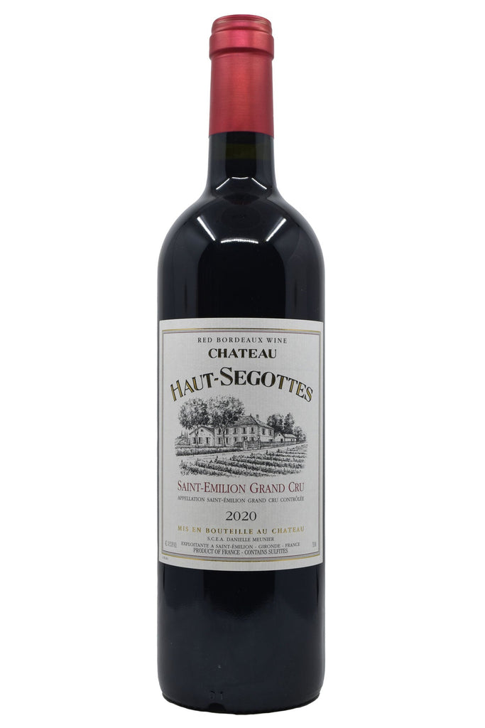 Bottle of Chateau Haut-Segottes Saint-Emilion Grand Cru 2020-Red Wine-Flatiron SF