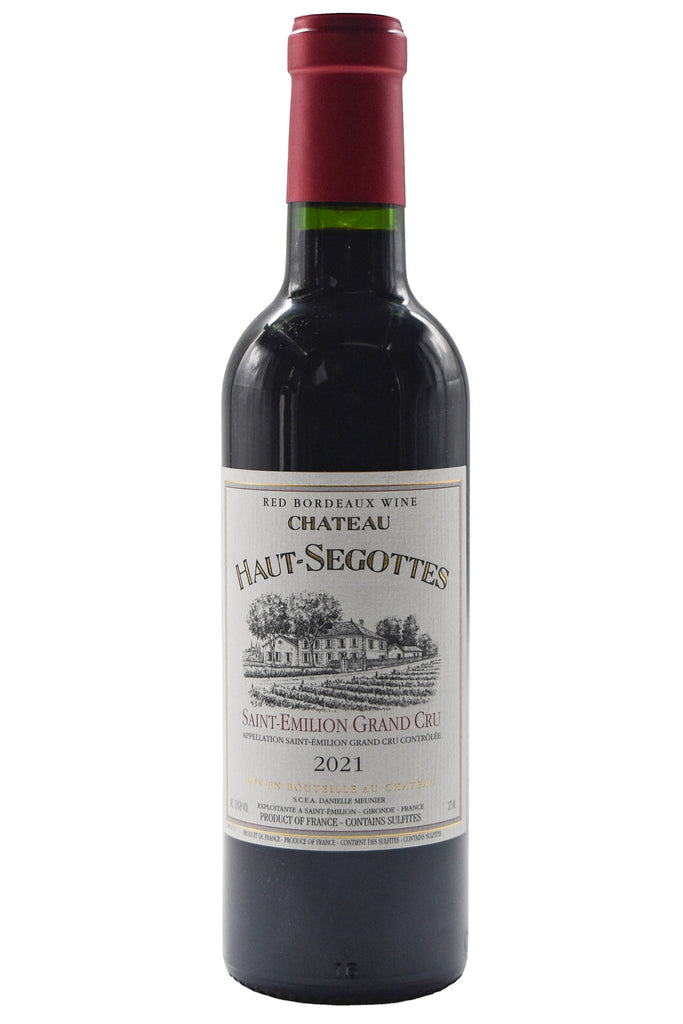 Bottle of Chateau Haut-Segottes Saint-Emilion Grand Cru 2021 (375ml)-Red Wine-Flatiron SF