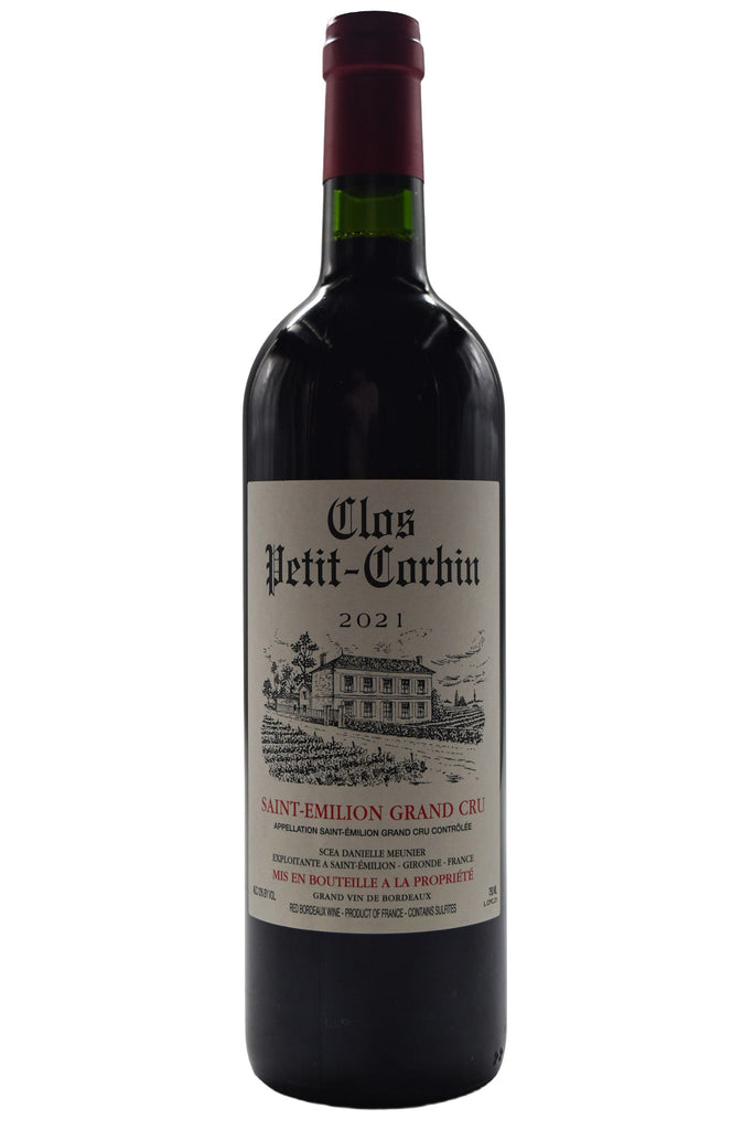 Bottle of Chateau Haut-Segottes Saint-Emilion Grand Cru Clos Petit-Corbin 2021-Red Wine-Flatiron SF