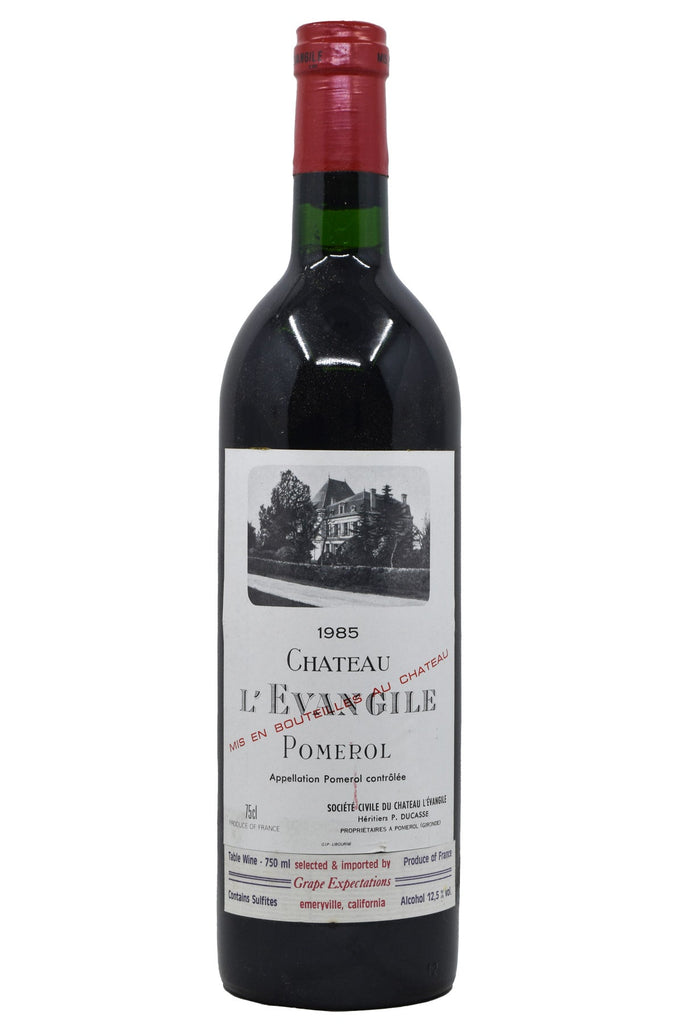 Bottle of Chateau L'Evangile Pomerol 1985-Red Wine-Flatiron SF